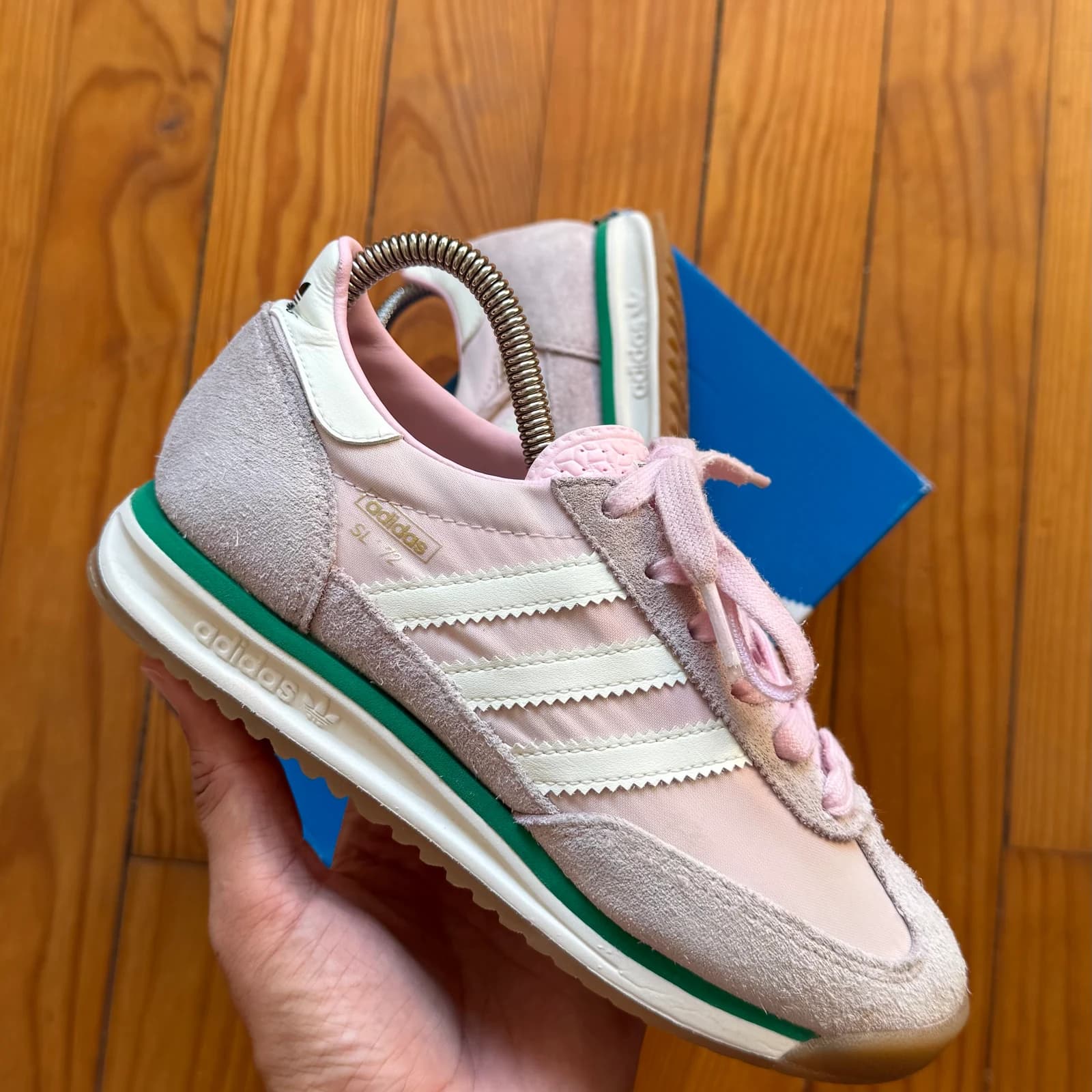 Adidas Originals SL 72 OG - Almost Pink / Green