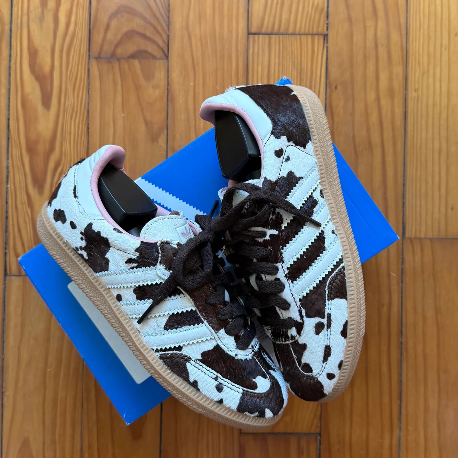 Adidas Originals Samba OG W - Cow Print / Dark Brown