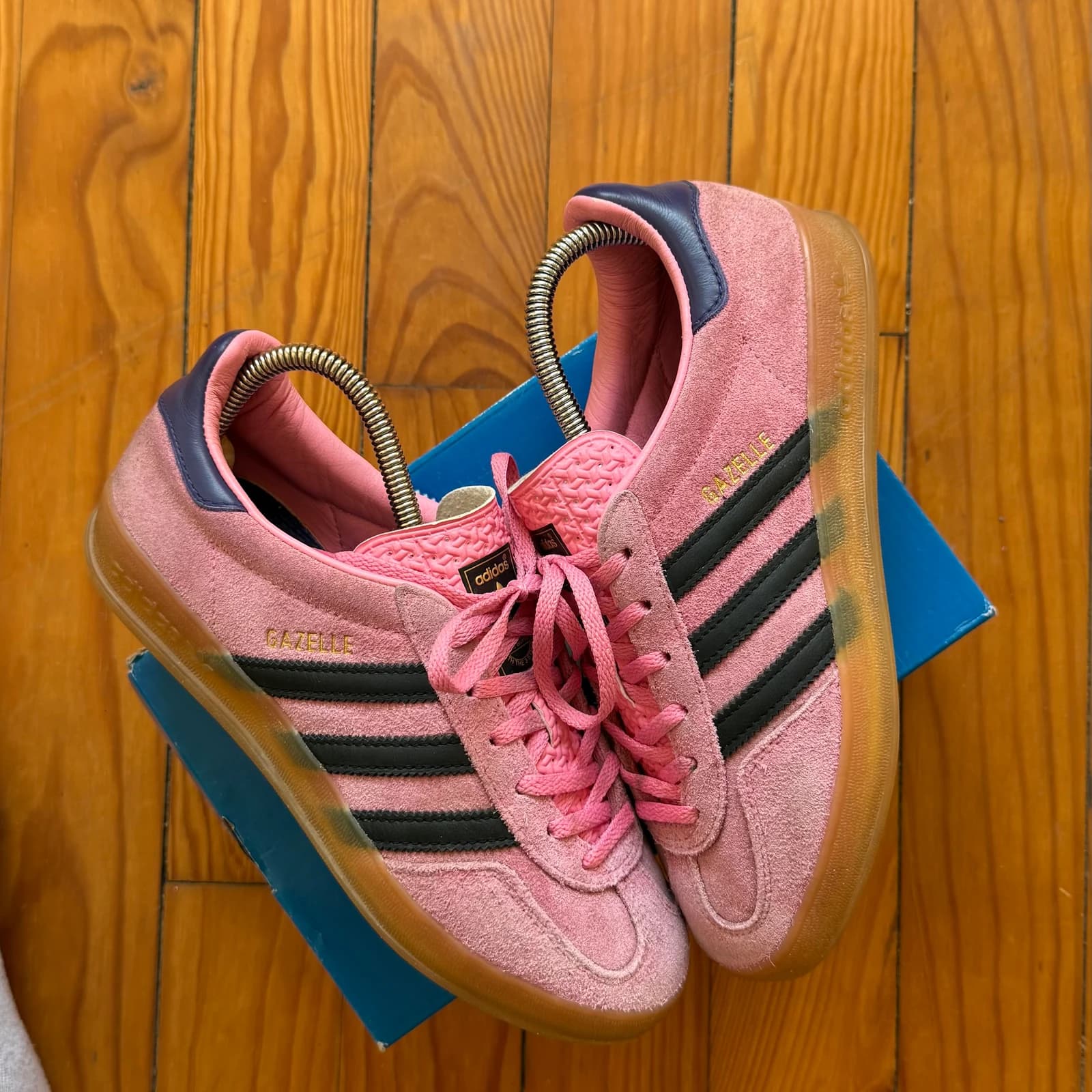 Adidas Originals Gazelle Indoor - Pink Fusion / Collegiate Navy