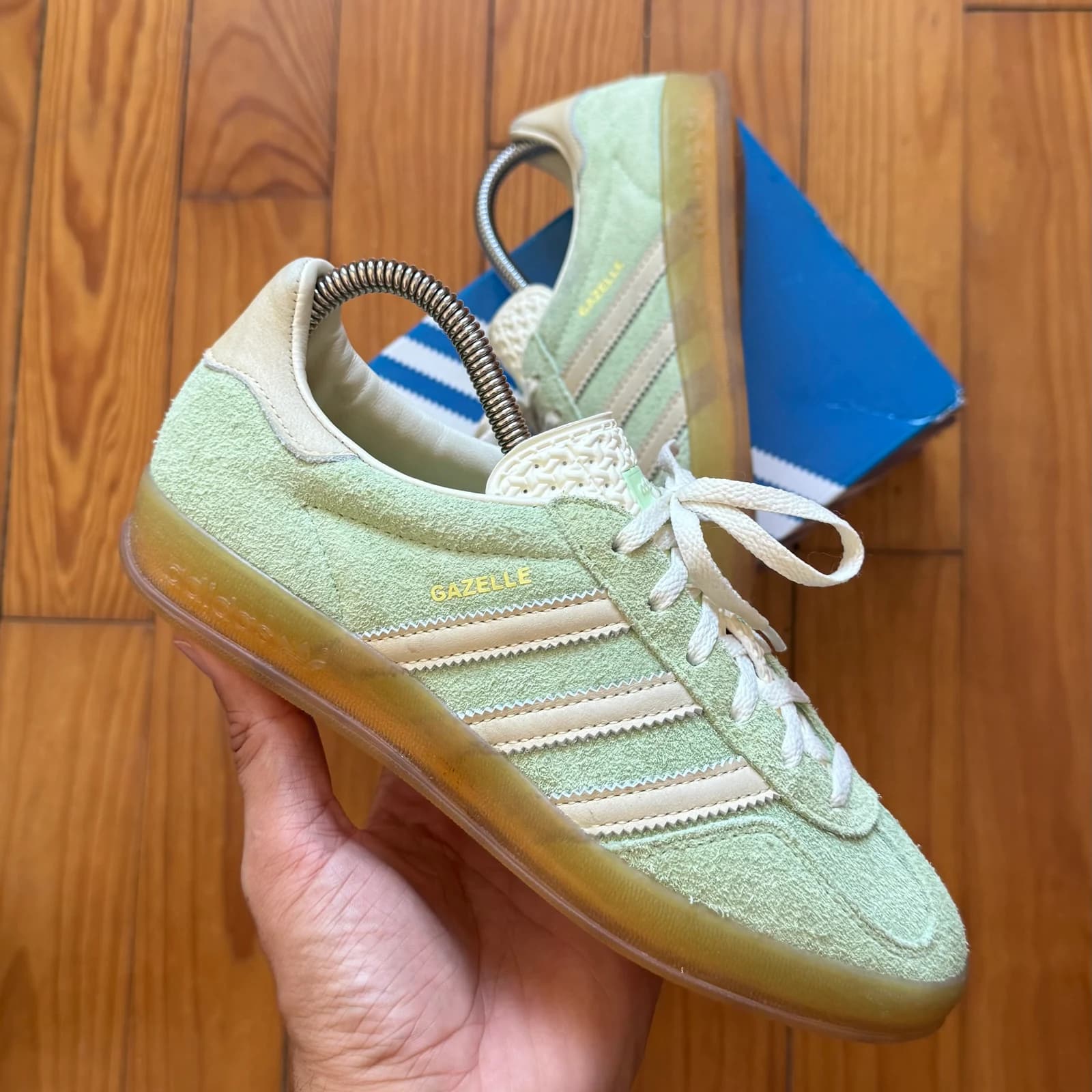 Adidas Originals Gazelle Indoor - Lucid Lime / Almost Yellow
