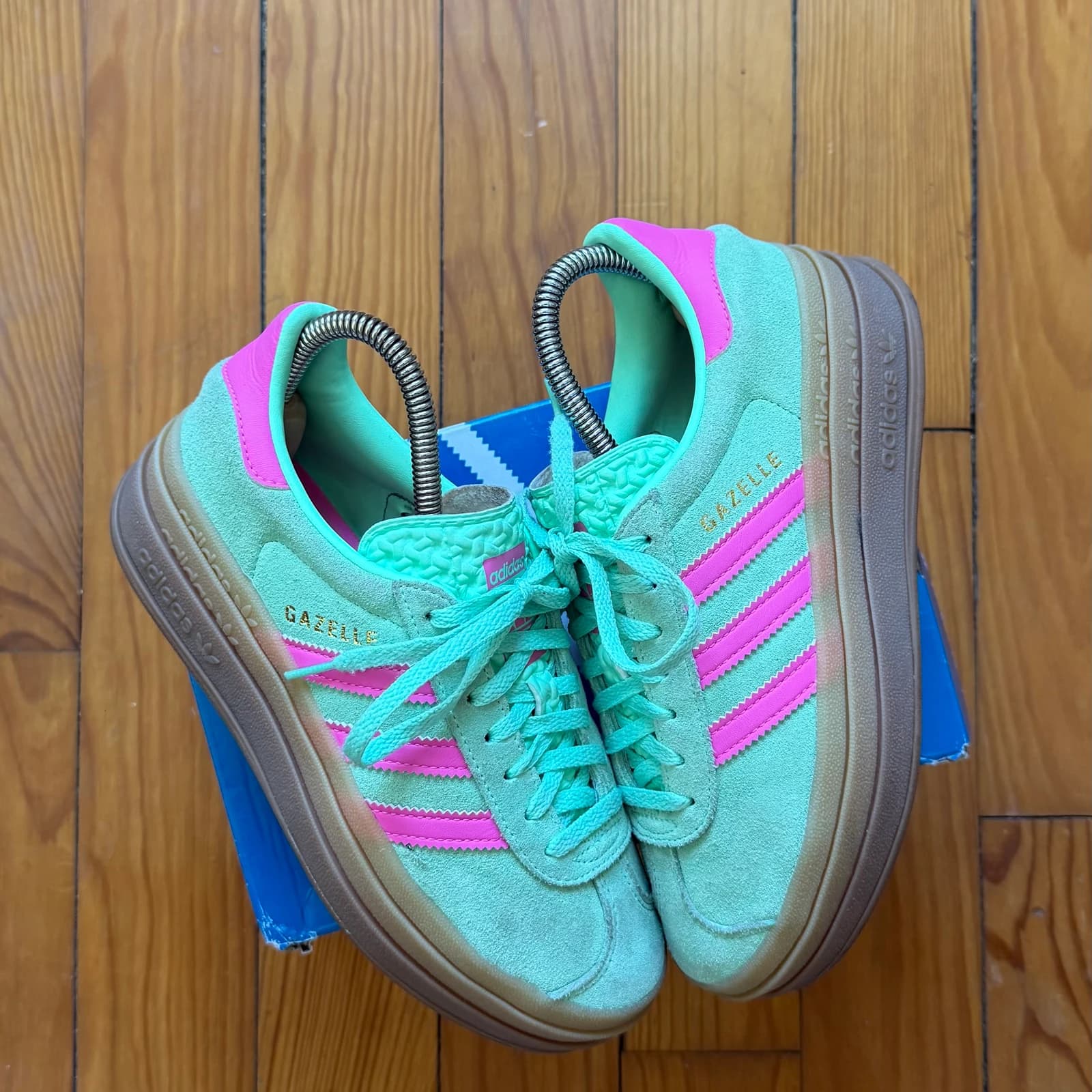 Adidas Originals Gazelle Bold - Pulse Mint / Lucid Pink