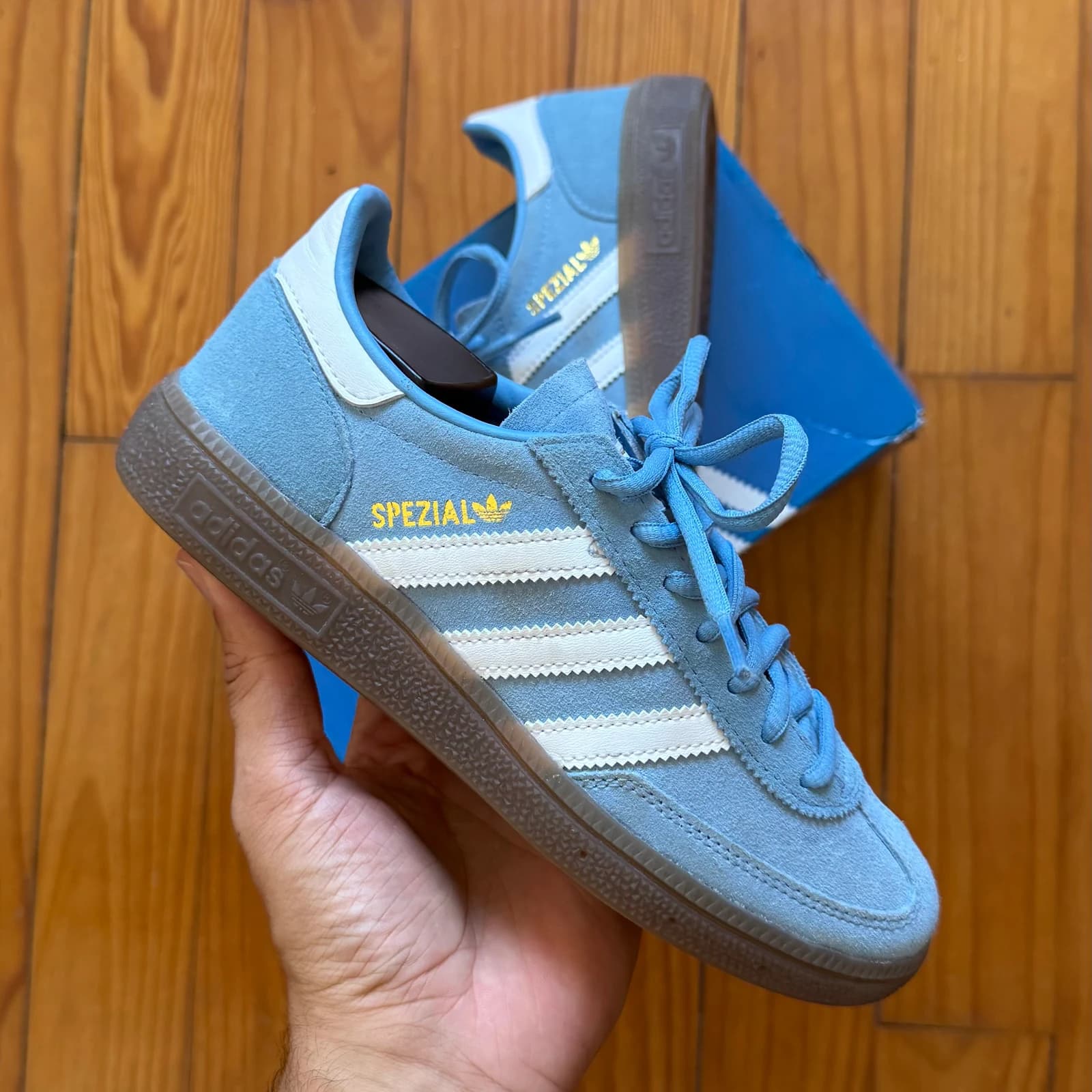 Adidas Originals Handball Spezial - Semi Blue Burst / White