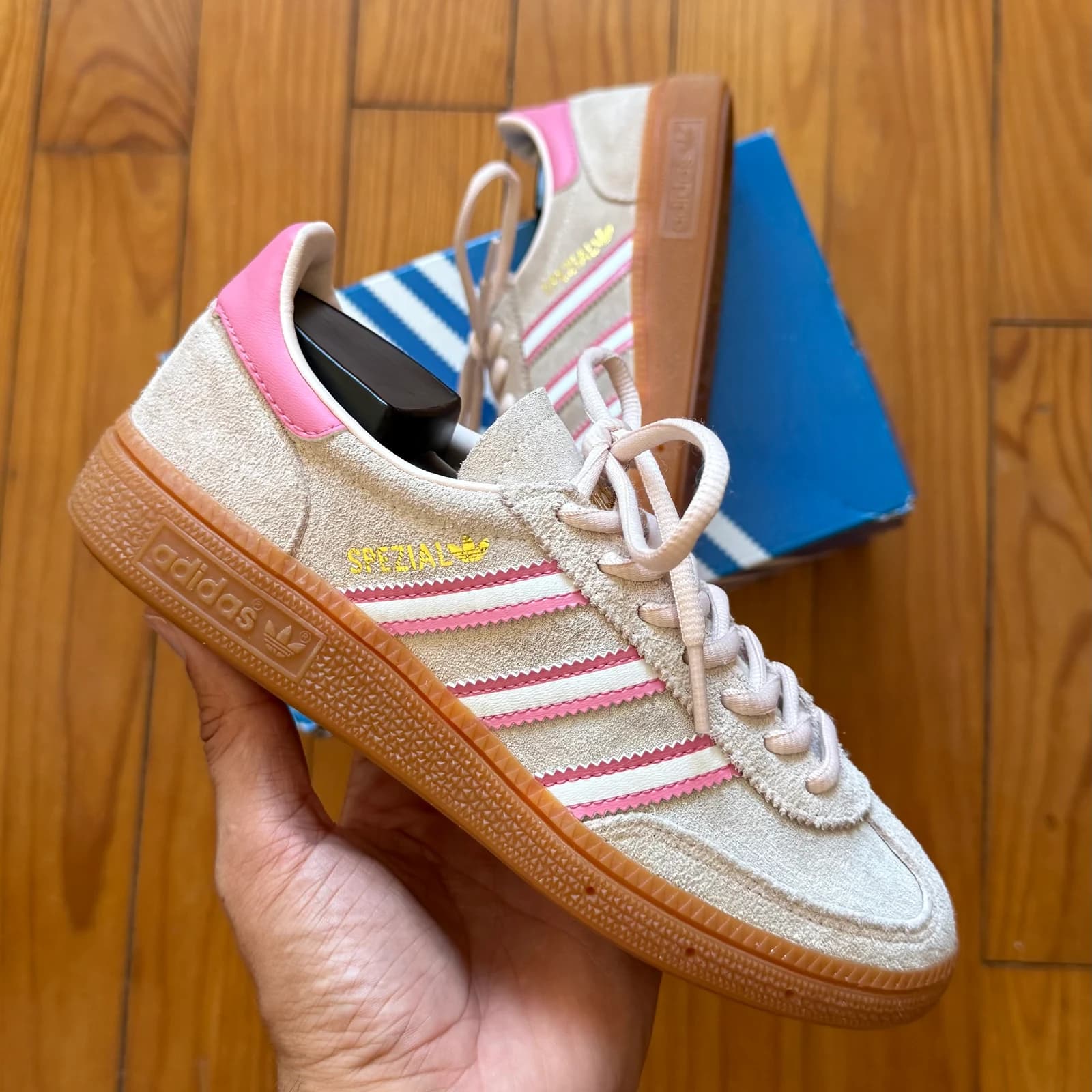Adidas Originals Handball Spezial - Wonder White / Pink