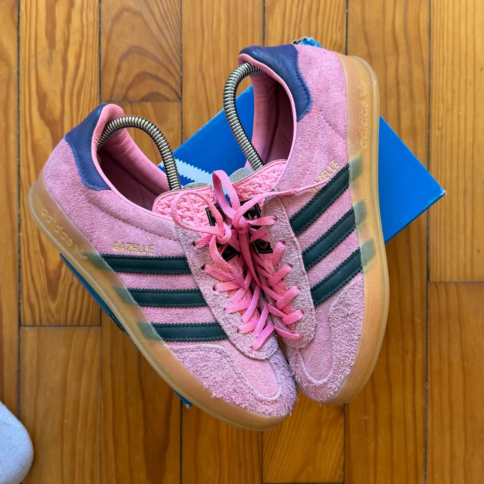 Adidas Originals Gazelle Indoor - Pink Fusion / Collegiate Navy