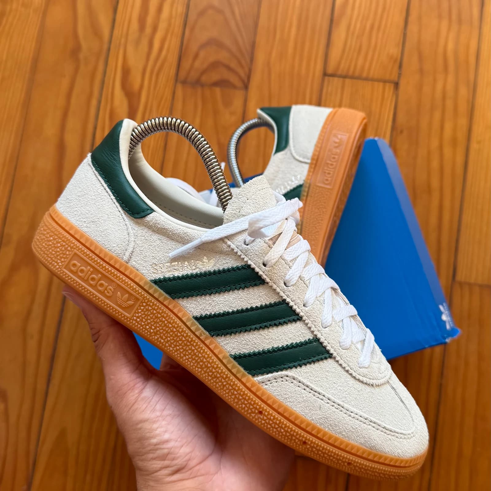 Adidas Originals Handball Spezial W - Aluminium / Green