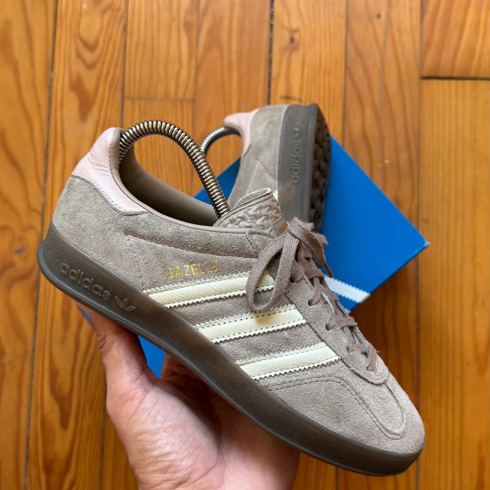 Adidas Originals Gazelle Indoor - Chalky Brown