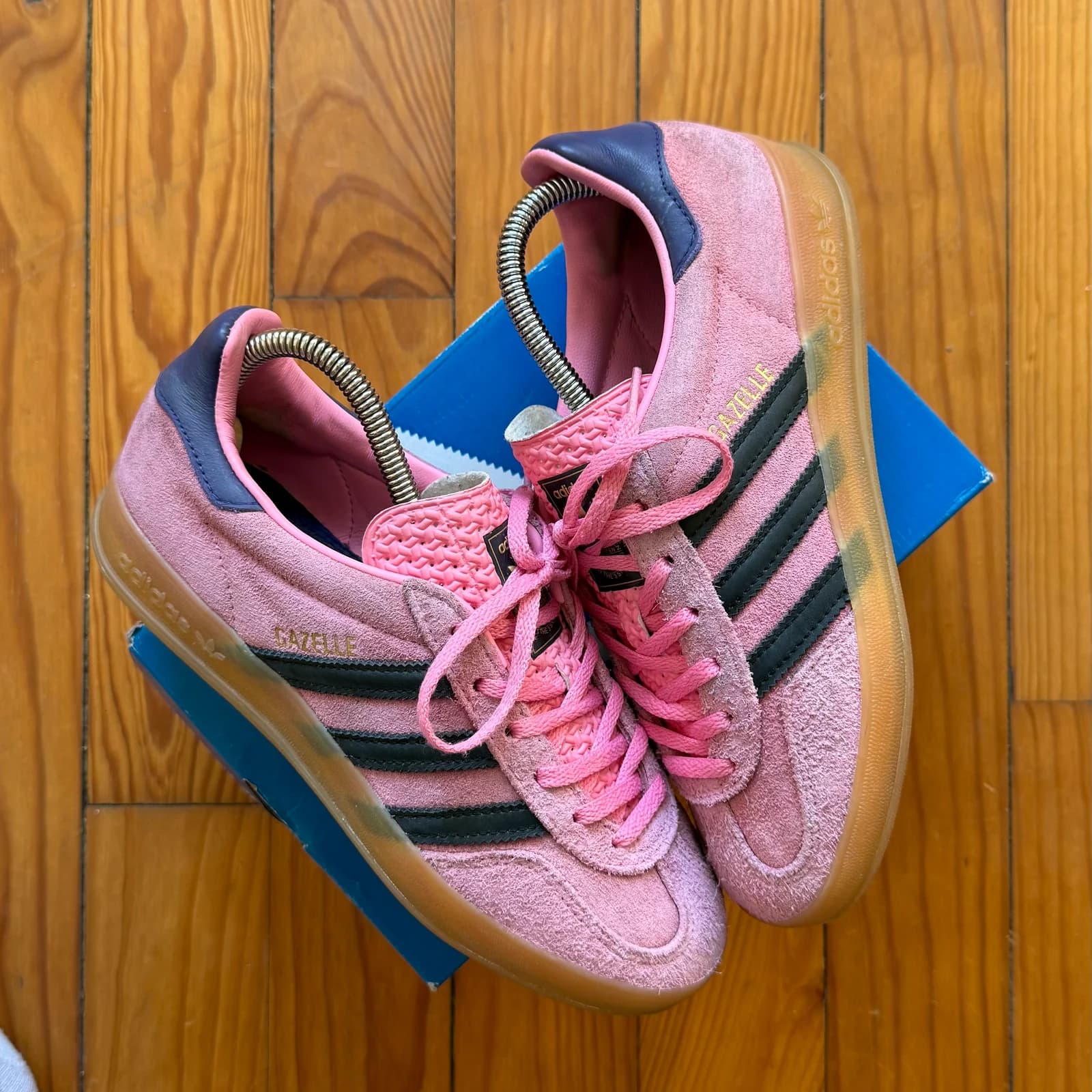 Adidas Originals Gazelle Indoor - Pink Fusion / Collegiate Navy