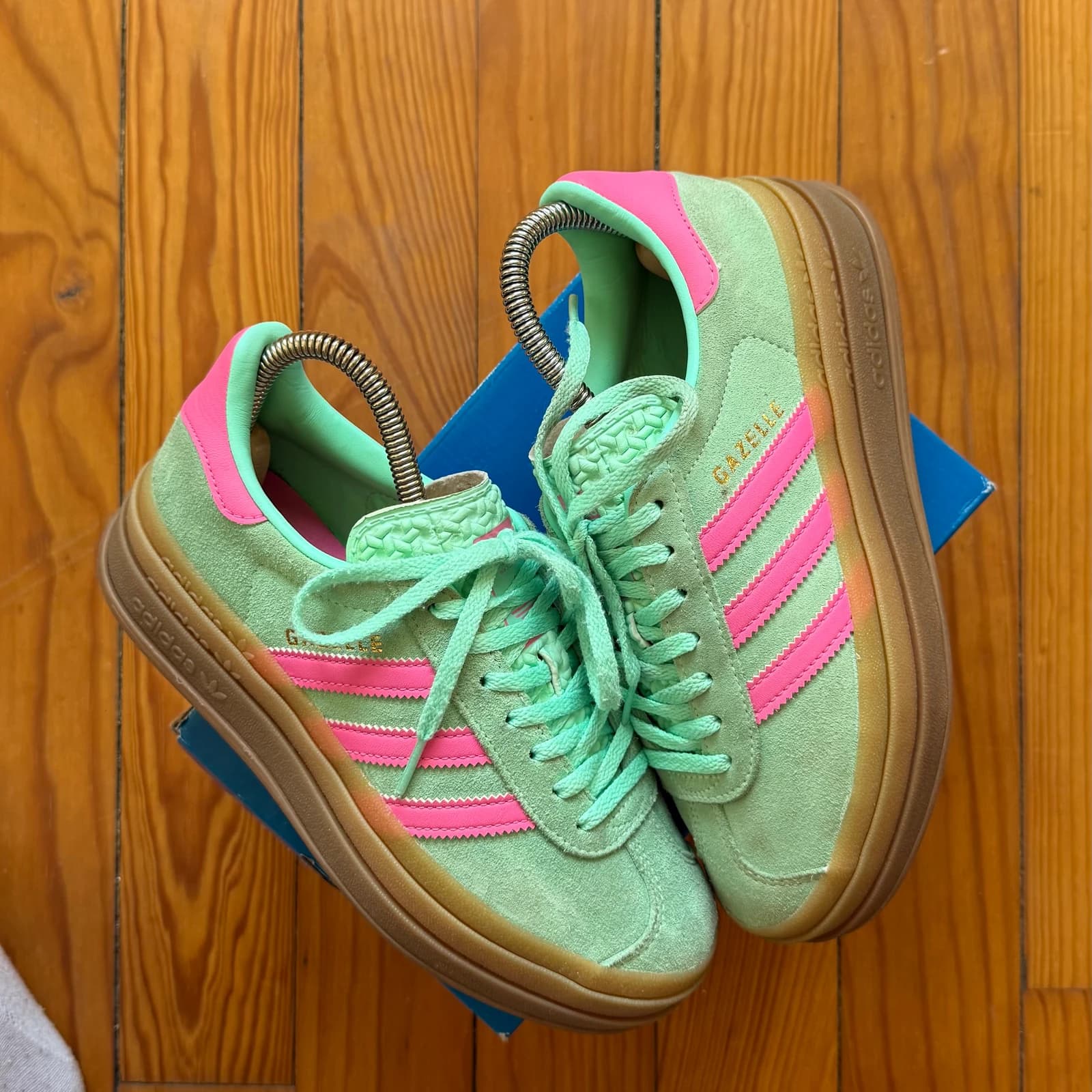 Adidas Originals Gazelle Bold - Pulse Mint / Pink
