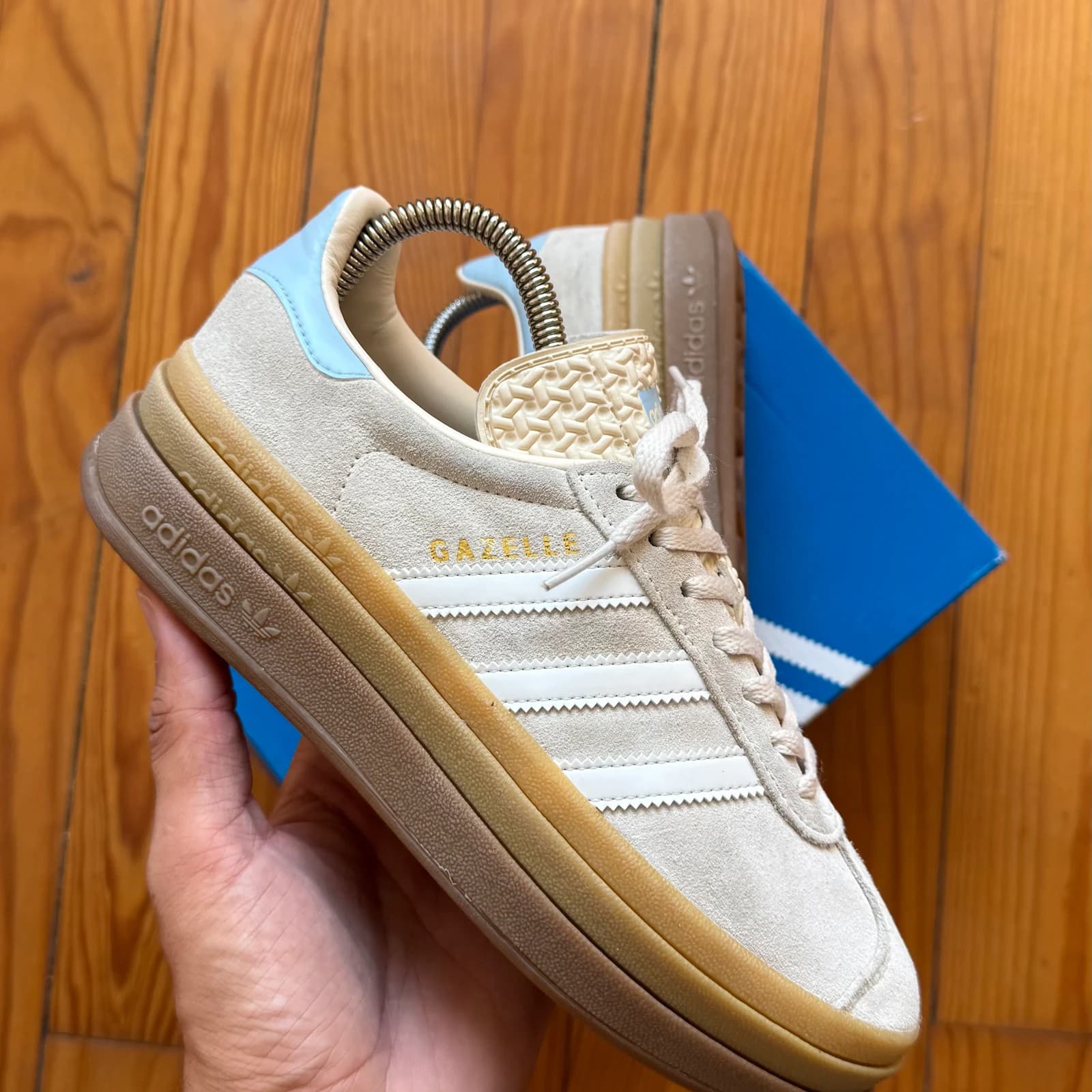 Adidas Originals Gazelle Bold - Wonder White / Clear Sky